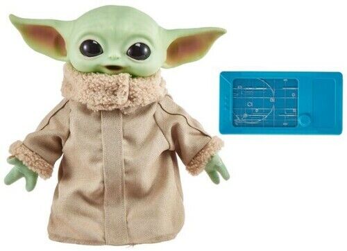 Muñeco Star Wars The Mandalorian Baby Yoda Tableta Con Luces